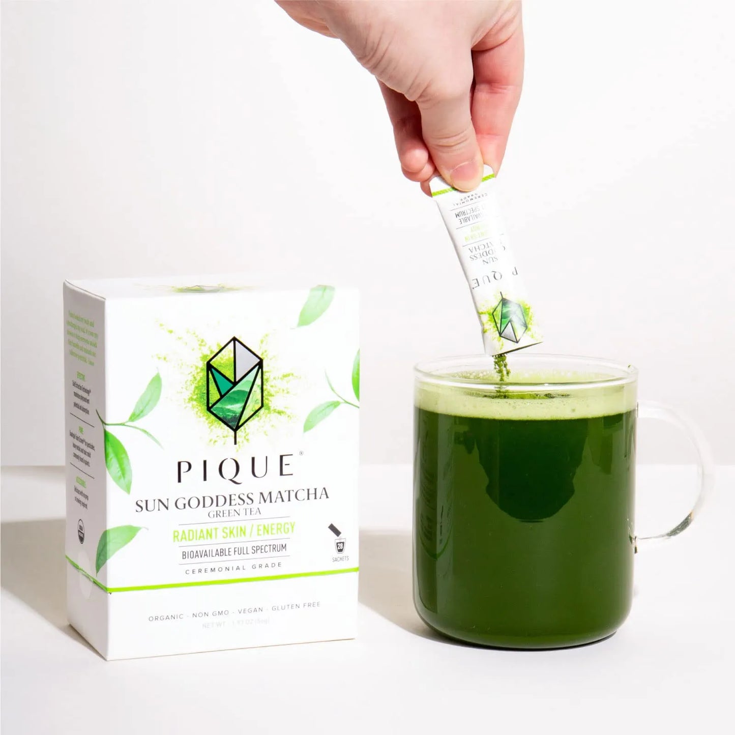 Polvo De Té Verde Matcha Grado Ceremonial Organic Sun Goddess Energizante Piel Radiante