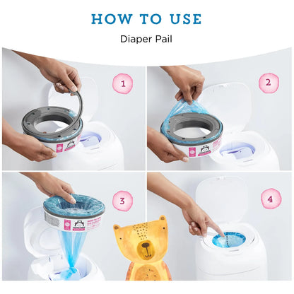 Recambios Perfumados Para Diaper Genie 2160 Unidades Aroma Floral