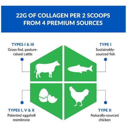 Proteína De Colágeno Múltiple Con Aceite Mct Keto 5 Tipos Ácido Caprílico C8
