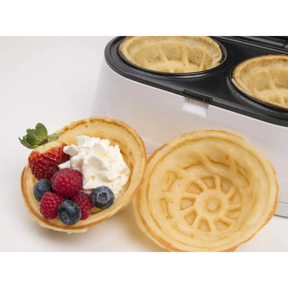 Máquina Para Hacer Gofres Doble Starblue Blanco Desayunos Perfectos En Minutos