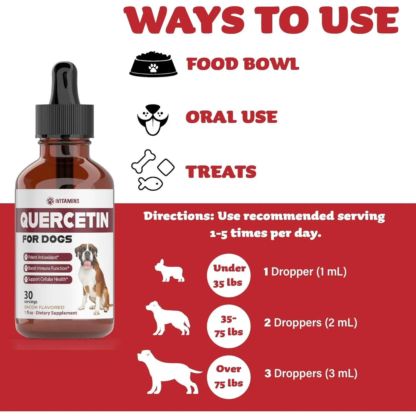 Quercetina Natural Para Perros Alivio Efectivo Alergias Sopo Importado Estados Unidos