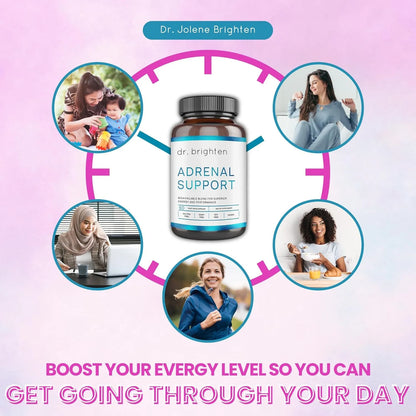 Soporte Suprarrenal Con Ashwagandha Energia Natural Y Balance Hormonal