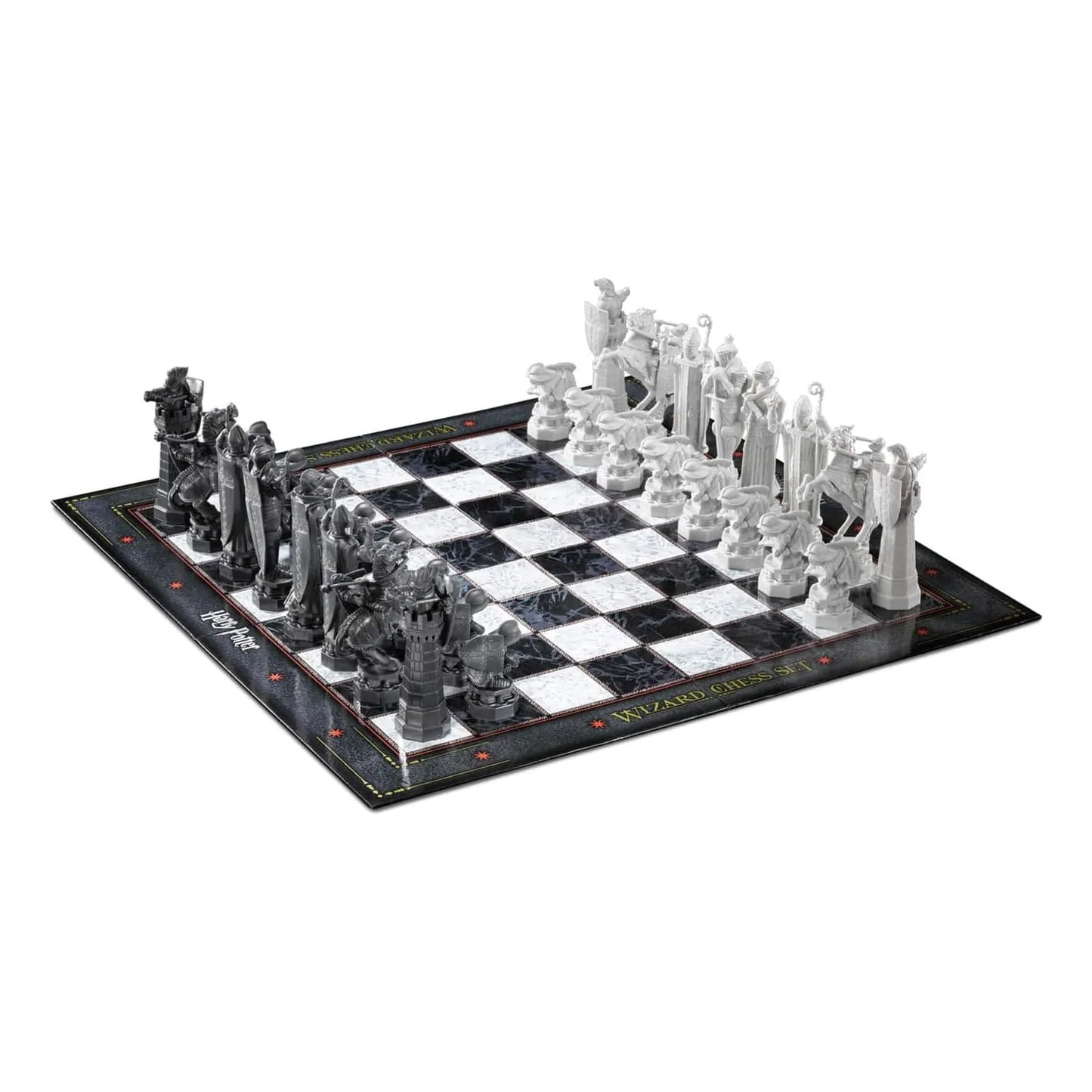 Juego De Ajedrez Mago Harry Potter Noble Collection Nn7580 Tablero Y Piezas Magicas