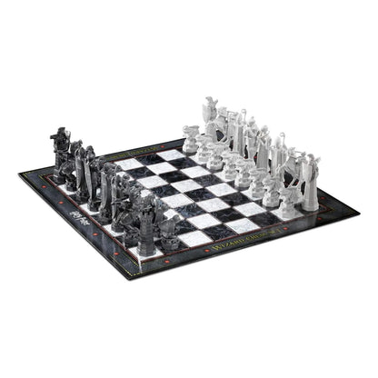 Juego De Ajedrez Mago Harry Potter Noble Collection Nn7580 Tablero Y Piezas Magicas