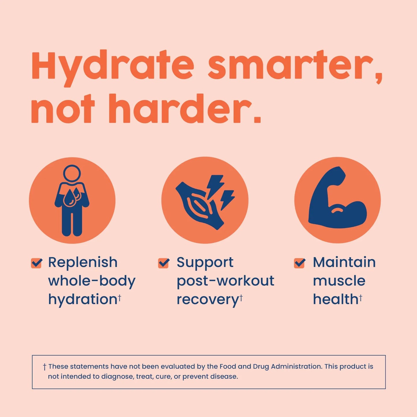 Native Hydrate Electrolitos En Polvo Sabor Melocotón Mango Cero Azúcar 30 Porciones