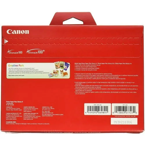 Papel Fotográfico Canon Photo Paper Plus Glossy Ii 4x6 400 H - Imagen 2