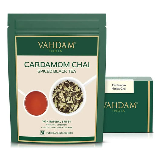 Té Cardamomo Masala Chai Premium Assam Hojas Sueltas Importado
