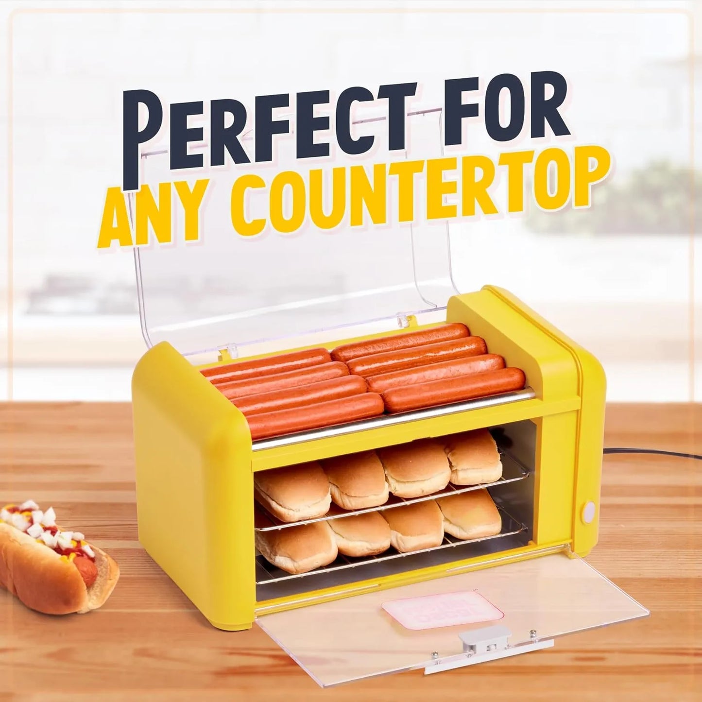 Horno Tostador 8 Rodillos Bollos Extra Grande Temporizador Oscar Mayer