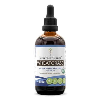 Extracto De Pasto De Trigo Orgánico Certificado 120 Ml Gotas Alta Potencia