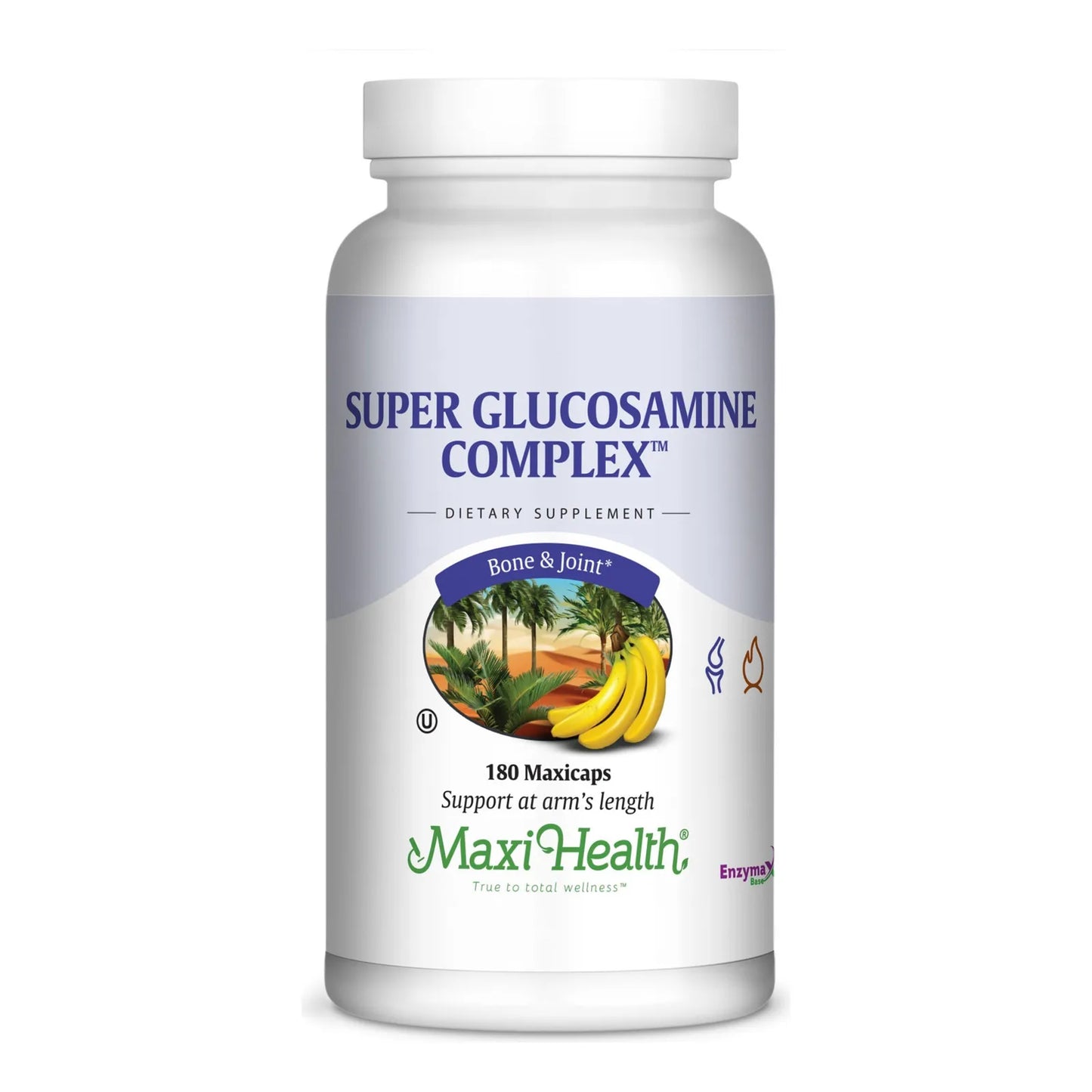 Super Glucosamine Complex 180 Capsulas Alivia Dolor Articular Kosher