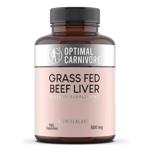 Capsulas De Higado Deshidratado De Res Alimentada Con Pasto Superalimento Nutritivo