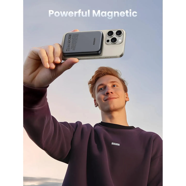 Power Bank Ugreen 10000mah Carga Inalambrica Y Rapida 20w - Imagen 2