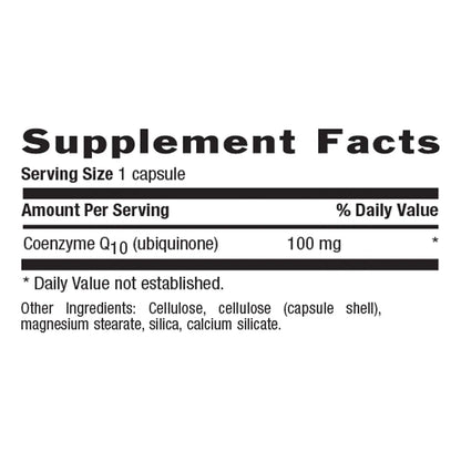 CoQ10 100 Mg 60 Cápsulas Antioxidante Energía Salud Cardiovascular