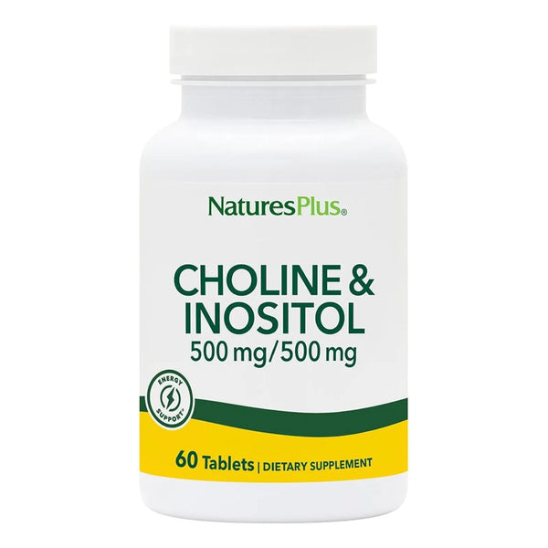 Colina E Inositol 500 Mg 60 Tabletas Apoyo Sistema Nervioso Y Hepático