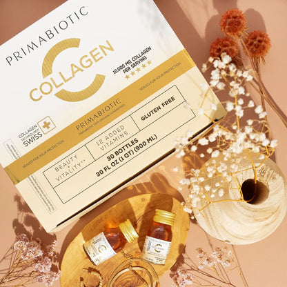 Colageno Liquido 10000 Mg Hidrolizado Con Vitaminas Sabor Frutal 30 Botellas