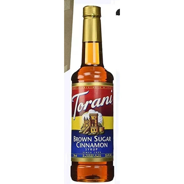 Jarabe Torani Clasico Sabor Canela Y Azucar Morena 750 Ml Delicioso Y Versatil