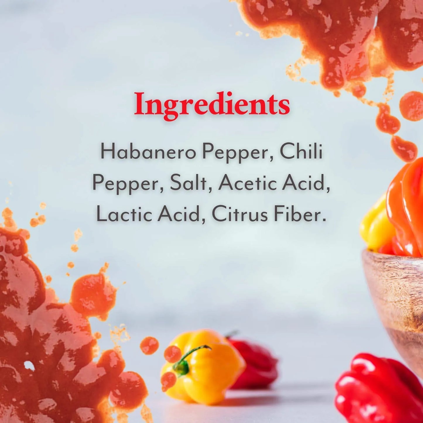 Salsa De Pimienta Habanero Importada 946ml Picante Intenso Y Sabroso