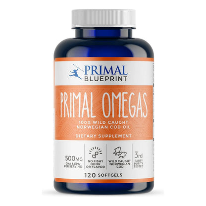 Aceites Esenciales Omega 3 120 Capsulas Suplemento Diario EPA DHA