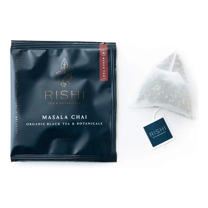 Té Negro Masala Chai Orgánico En Bolsitas 50 Unidades Energizante Y Aromatico