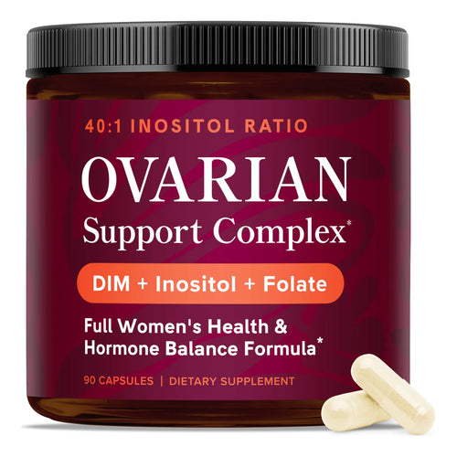 Suplemento Apoyo Ovárico Equilibrio Hormonal Ovulación Saludable