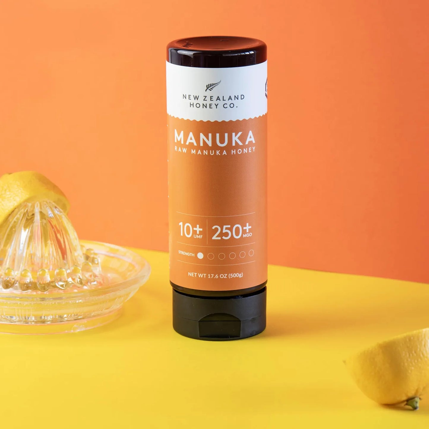 Miel De Manuka Pura UMF 10 MGO 250 Botella 17.6 Oz Importada De Nueva Zelanda