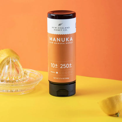 Miel De Manuka Pura UMF 10 MGO 250 Botella 17.6 Oz Importada De Nueva Zelanda