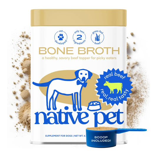 Caldo De Huesos Natural Para Perros Y Gatos Hidratación Y Nutrición Premium
