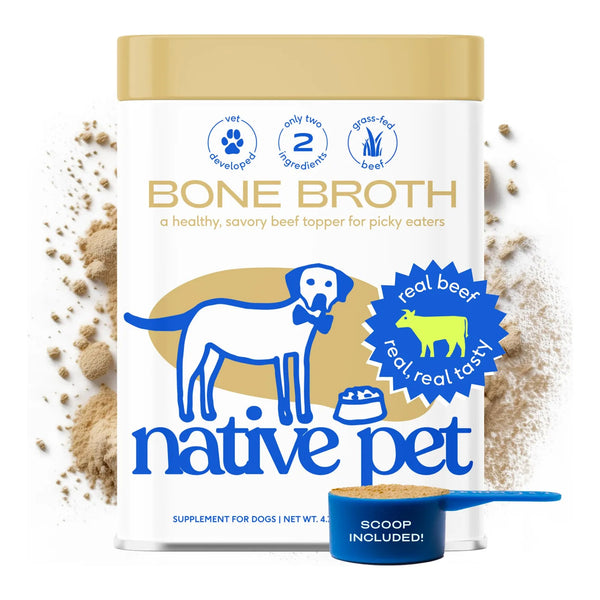 Caldo De Huesos Natural Para Perros Y Gatos Hidratación Y Nutrición Premium