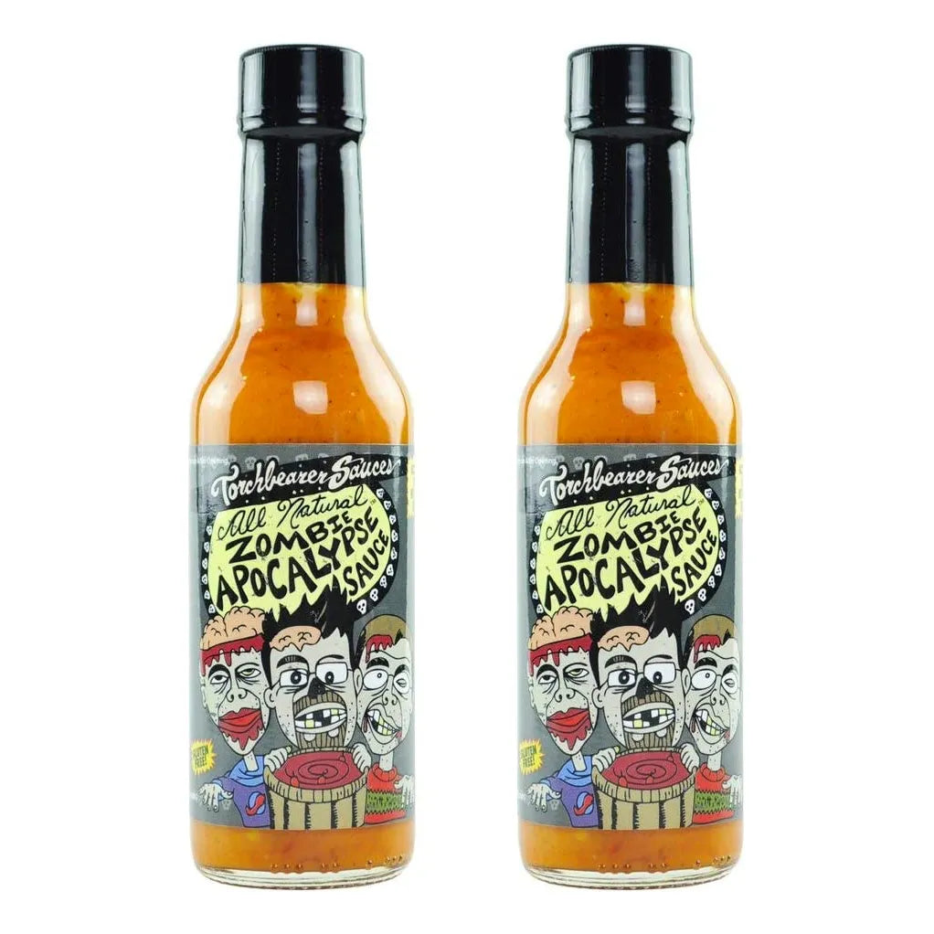Salsa Picante Zombie Apocalypse Chile Fantasma 2 Unidades Vegana Sin Extractos