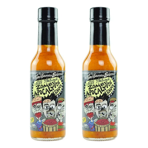 Salsa Picante Zombie Apocalypse Chile Fantasma 2 Unidades Vegana Sin Extractos