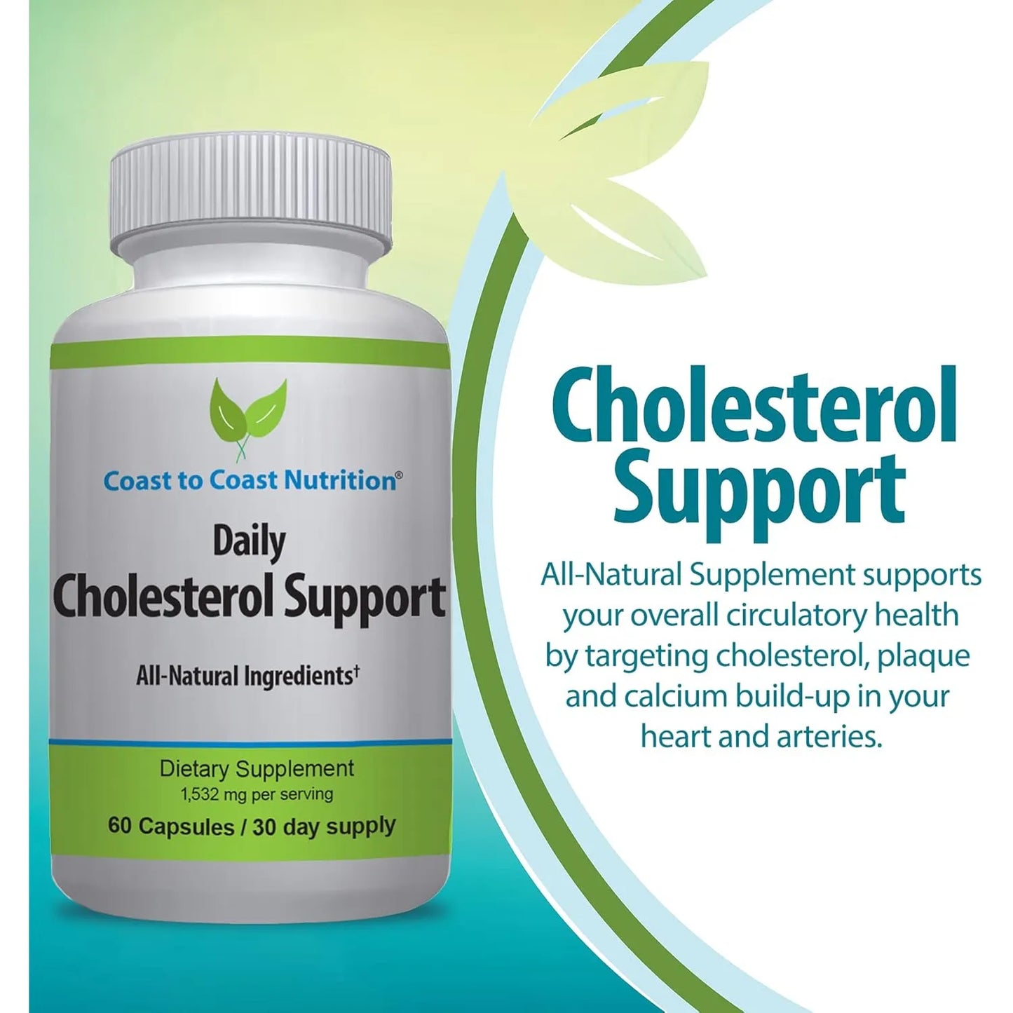 Suplemento Natural Para Colesterol Apoyo Cardiovascular Y Niveles Ldl