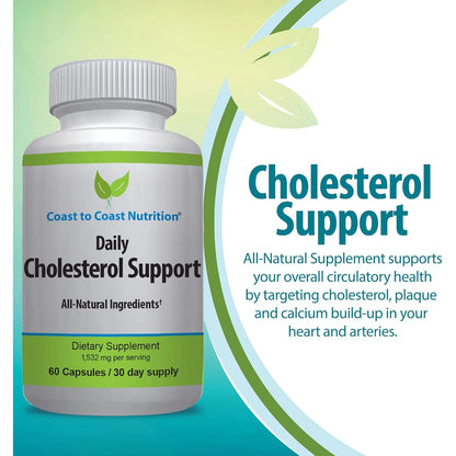 Suplemento Natural Para Colesterol Apoyo Cardiovascular Y Niveles Ldl