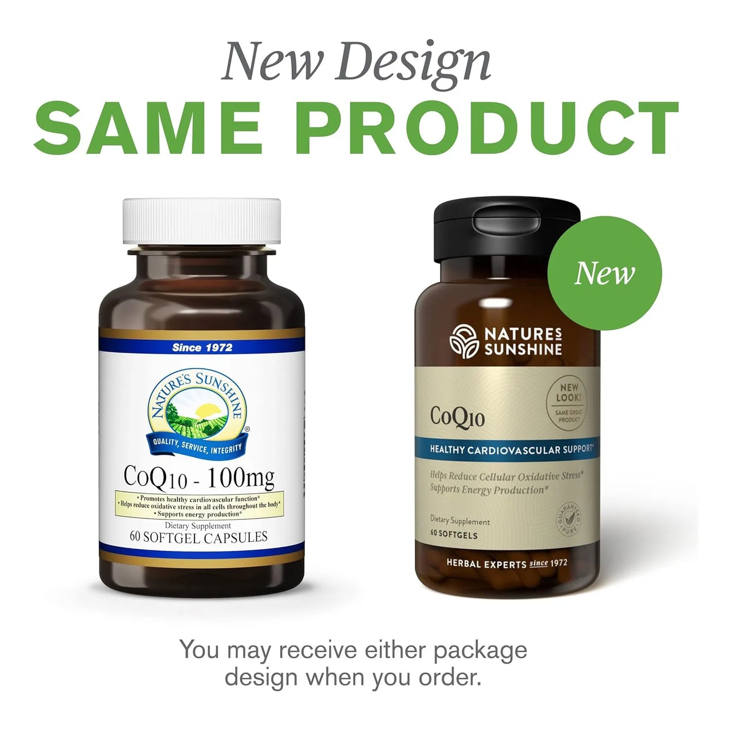 Capsulas Blandas Coq10 60 Mg Antioxidante Energia Celular Nature's Sunshine