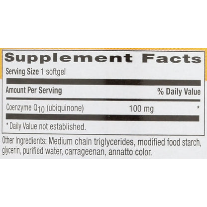 Coq10 100 Mg 60 Capsulas Blandas Country Life Salud Cardiaca Energia