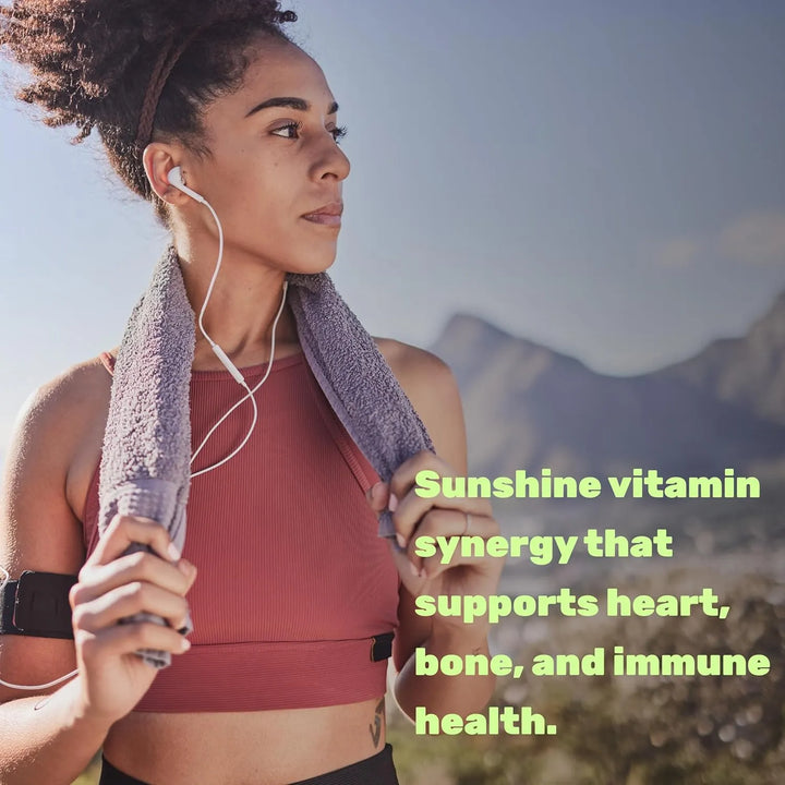 Deal Supplement Vitamin D3 K2 Softgel 250 Cápsulas 5000 Iu Y 100mcg - Imagen 5