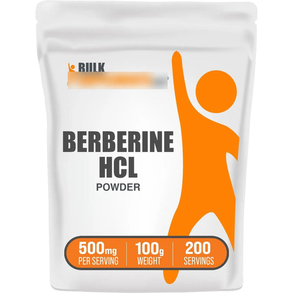 Berberina HCl En Polvo 500 Mg Suplemento Natural Para Bienestar General