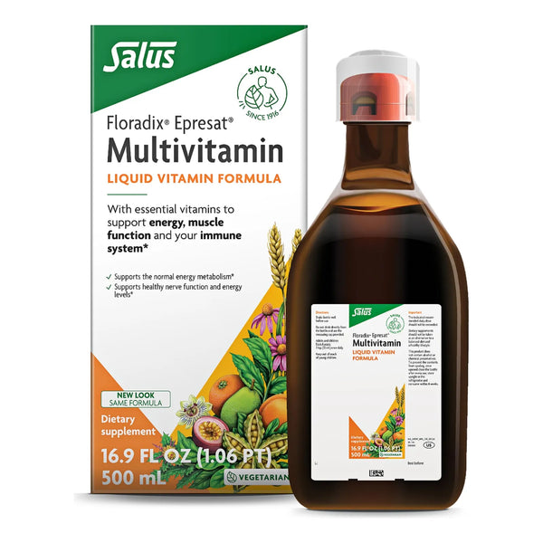 Multivitamínico Líquido Diario Con Vitamina A Y Cardo Mariano Para Energía Y Salud Hepática