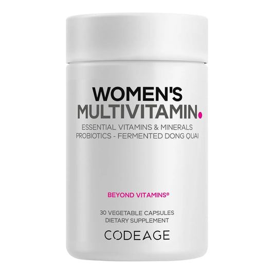 Multivitaminico Para Mujeres Vitaminas A C D3 E B6 B12 Calcio Hierro Probióticos