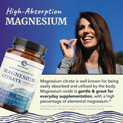 Magnesio Complex 500 Mg Relajac - Imagen 5
