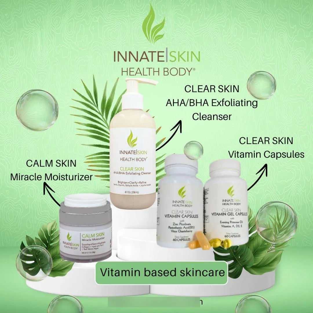 Gomitas Clear Skin Para Acné Ácido Pantoténico Antioxidantes 60 Unidades
