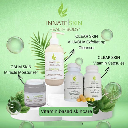 Gomitas Clear Skin Para Acné Ácido Pantoténico Antioxidantes 60 Unidades
