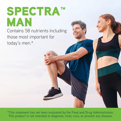 Suplemento Spectra Man Para Sistema Inmunológico Y Energía Hombre Vitaminas Minerales