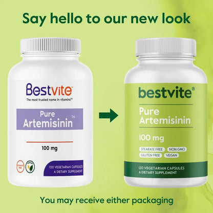 Artemisinina 100 Mg 240 Capsulas Vegano Sin Gluten Bestvite