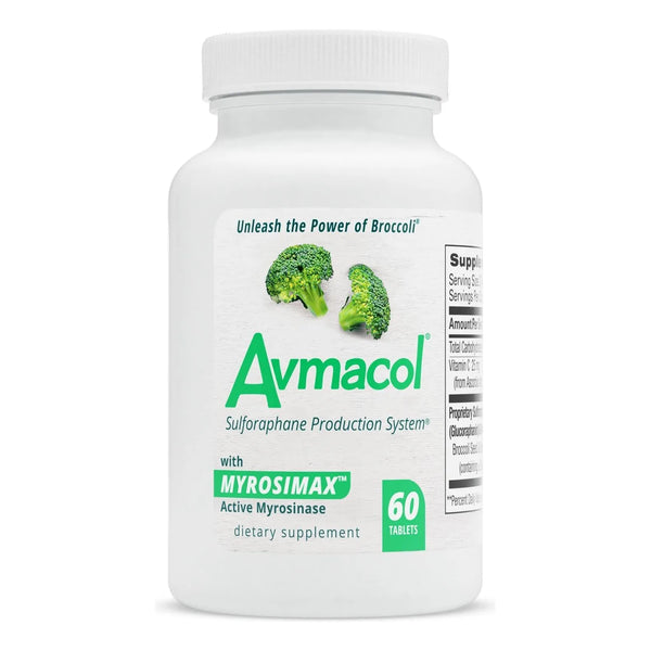 Comprimidos Desintoxicantes Con Sulforafano Antioxidante 60 Tabletas