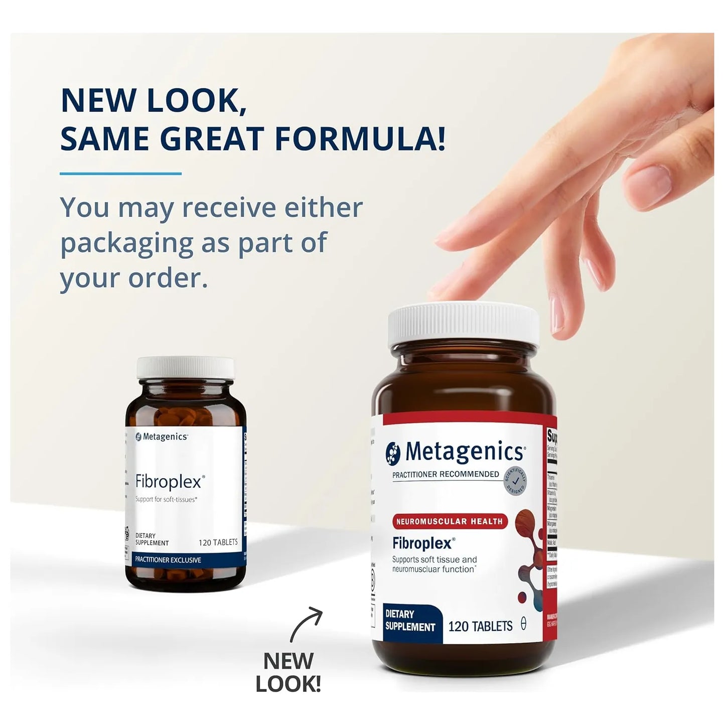 Fibroplex 120 Cápsulas Metagenics Soporte Muscular Y Energía
