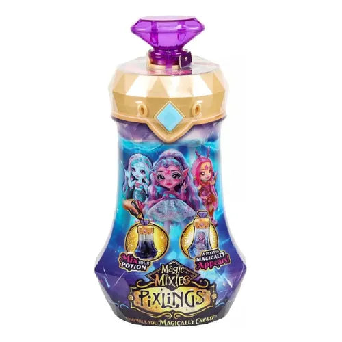 Magic Mixies Pixlings Sirena Marena Muñeca Mágica Con Pocion Y Gema Interactiva