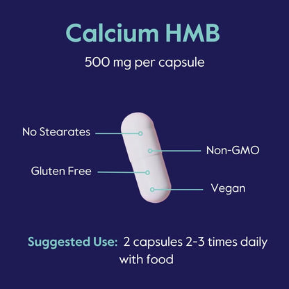 HMB 1000Mg 240 Cápsulas Veganas Soporte Muscular Y Óseo Bestvite