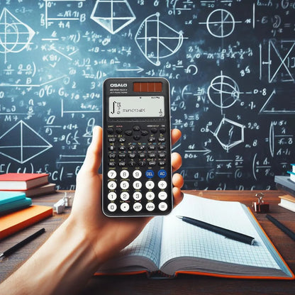 Calculadora Cientifica Osalo 417 Funciones Pantalla 2 Lineas Ideal Estudiantes
