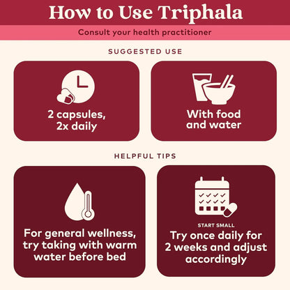Triphala Organica Con Amla Bibhitaki Haritaki Apoyo Digestivo Y Colon