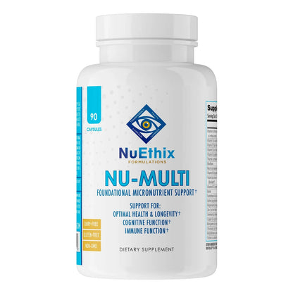 Nu Multi Suplemento Dietetico De Apoyo De Micronutrientes Basicos 90 Capsulas